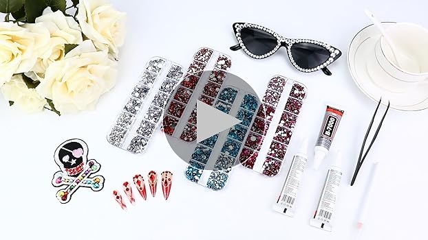 Amazon.com: Towenm Rhinestone Bedazzler Kit with B7000 Glue